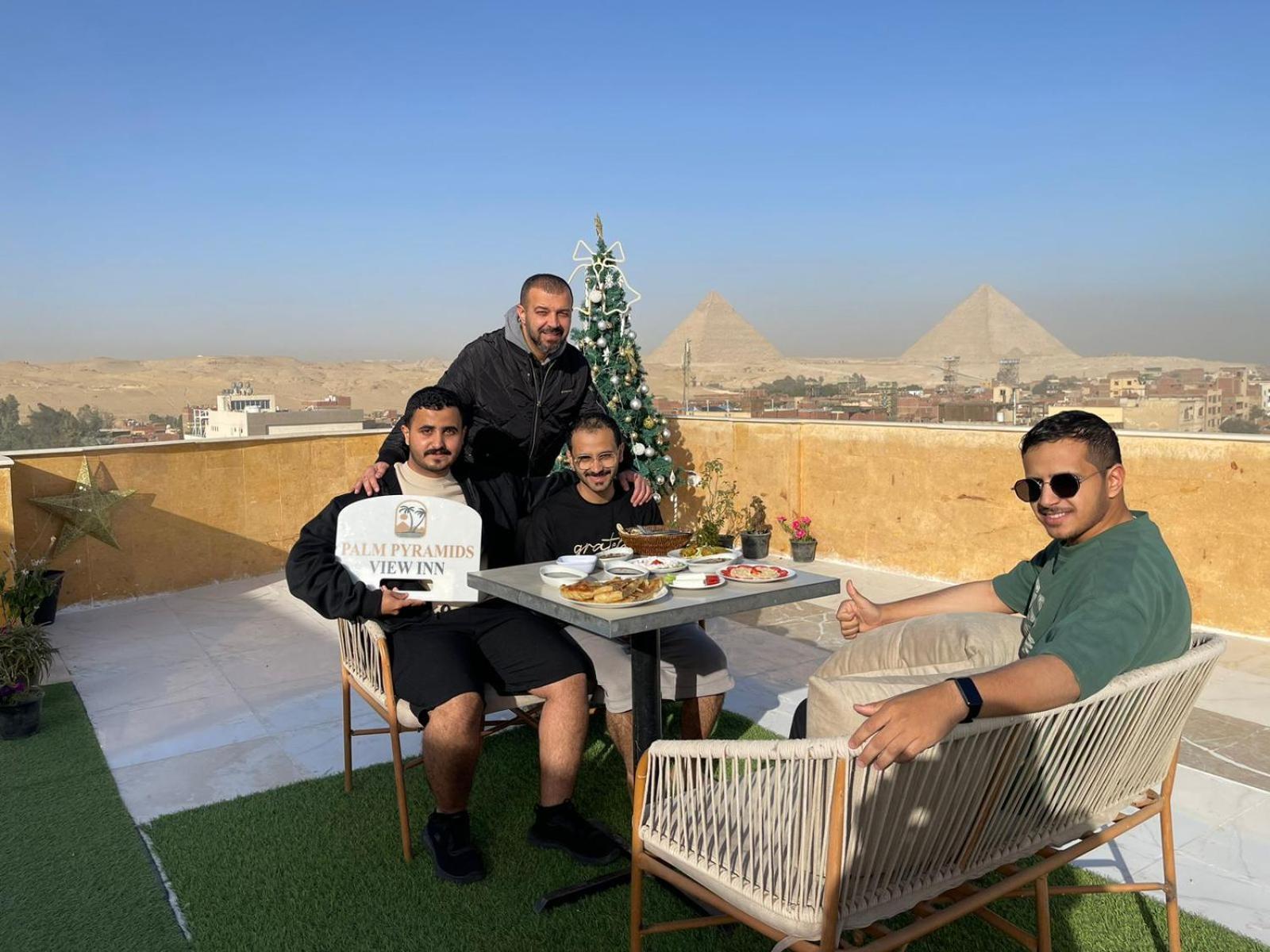 Palm Pyramids View Hotel Kafrat al Jabal Luaran gambar
